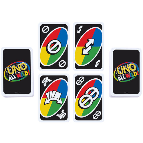 UNO All Wild! card game