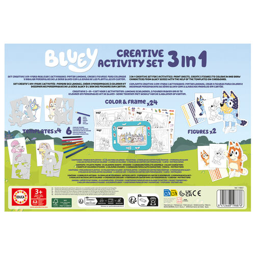 Bluey Creative Activity Set Set 3 in 1 Frame