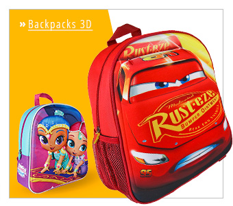 Backpacks 3D Distributor Wholesale Back to School