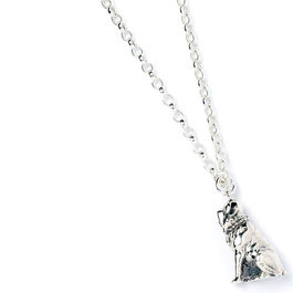 Harry Potter Fang the Dog silver necklace