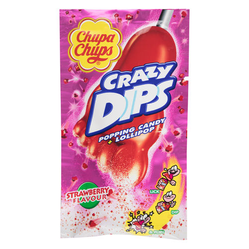 Chupa Chups Strawberry Crazy Dips