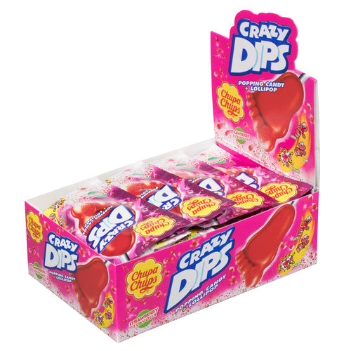Chupa Chups Strawberry Crazy Dips