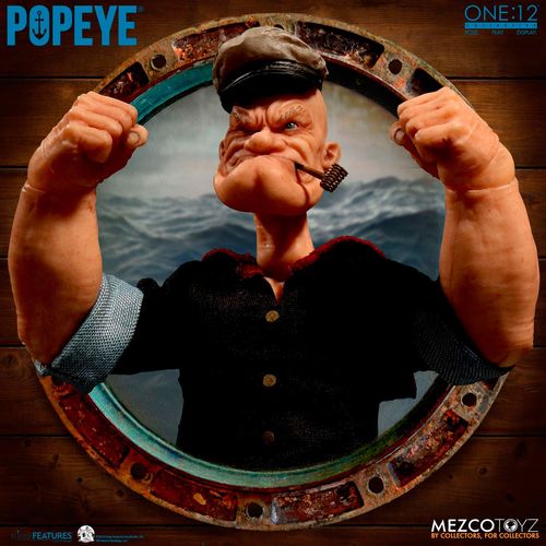 Figura Popeye Re:Run Popeye 15cm