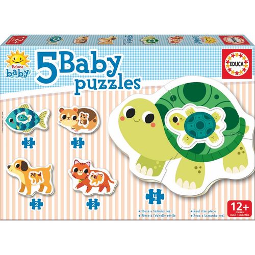 Puzzle Animales 2-5pzs