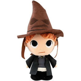 Peluche Harry Potter Ron with sorting hat 15cm