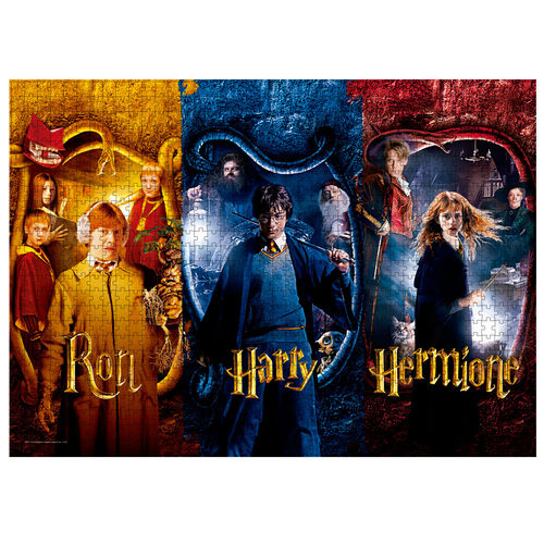Puzzle Ron, Harry y Hermione Harry Potter 1000pzs