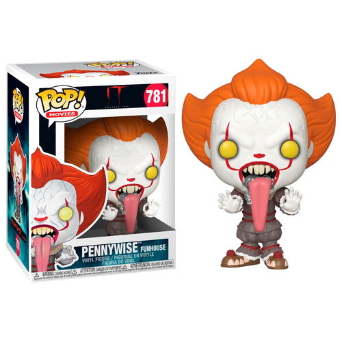Funko It Chapter 2 Pocket Pop Pennywise Keychain With Dog Tongue for sale online