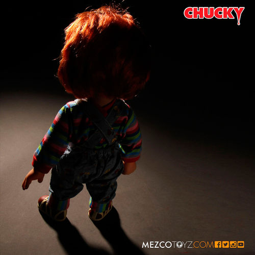 Mezco toys Figura Muñeco Chucky El Muñeco Diabolico Sonido 38 cm