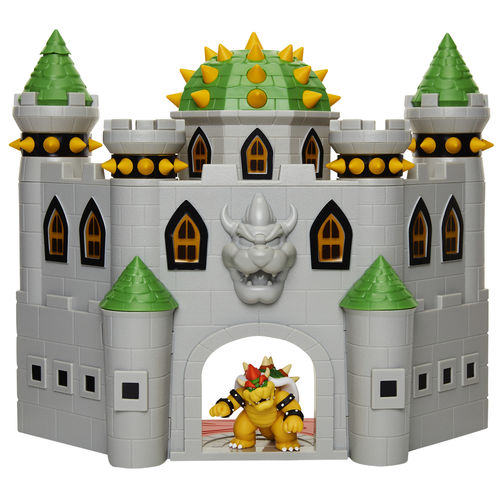 Mario Bros deluxe Bowser Castle playset