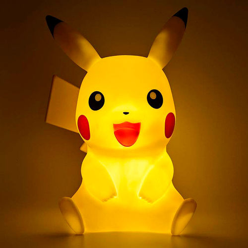 Lampara Led 3D Pikachu Pokemon 40cm