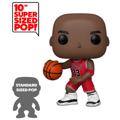 Figura POP NBA Bulls Michael Jordan Red Jersey 25cm