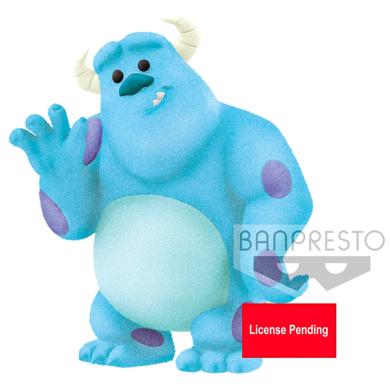 Pixar Monsters Inc Sulley Fluffy Puffy Figure 5cm