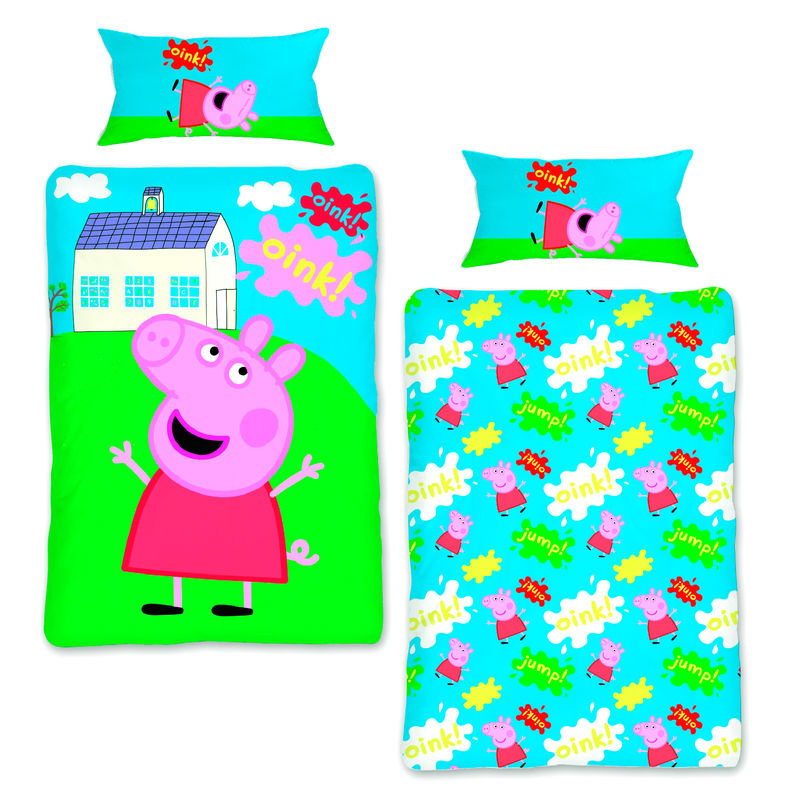 Peppa Pig Duvet Cover Bed