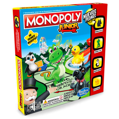 Repuestos monopolio Junior 80th Edición De Aniversario Por Hasbro 