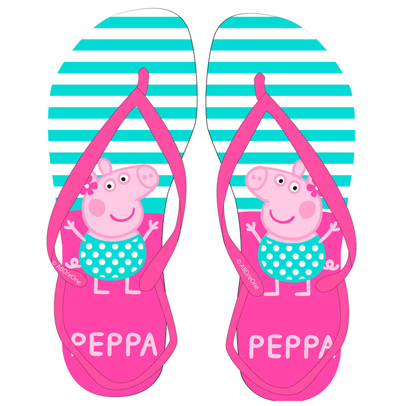 peppa pig flip flops