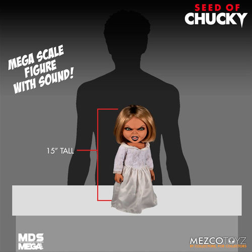 English Seed of Chucky Tiffany talking figure 38cm