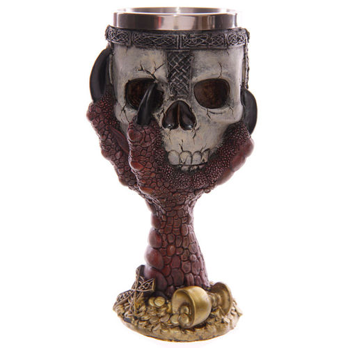 Dragons Claw and Warrior Skull assorted goblet