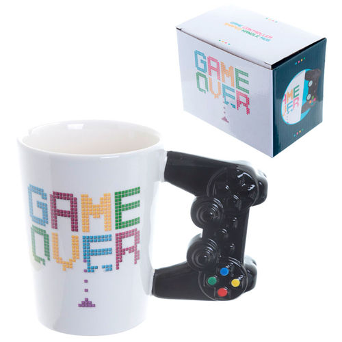Game Over Controller shaped handle mug