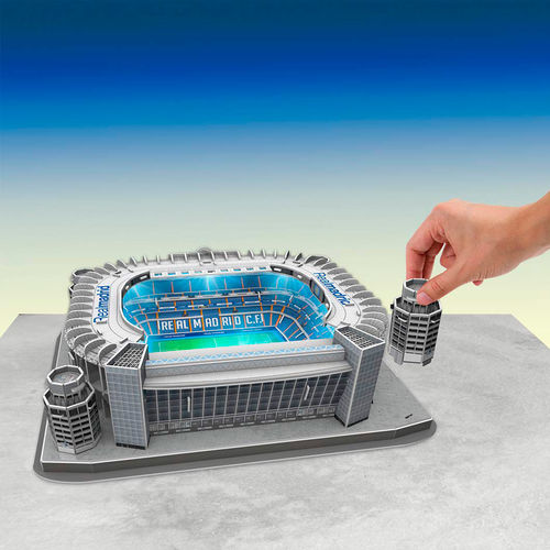 Nanostad Real Madrid Santiago Bernabeu Stadium 3D Puzzle New from Spain 