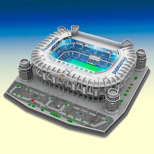 Real Madrid Santiago Bernabeu Stadium 3d Puzzle Led