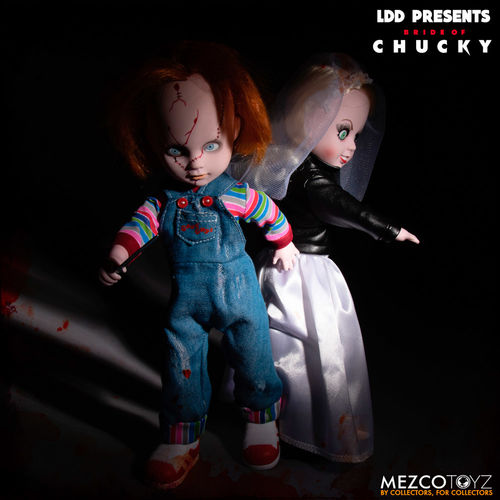 Set 2 muecos Chucky and Tifanny Living Dead Dolls 25cm