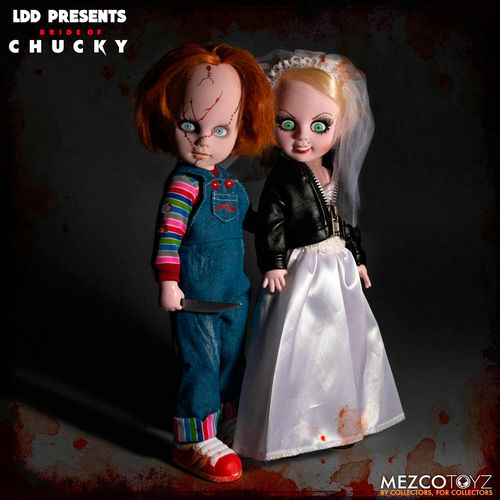 Set 2 muecos Chucky and Tifanny Living Dead Dolls 25cm