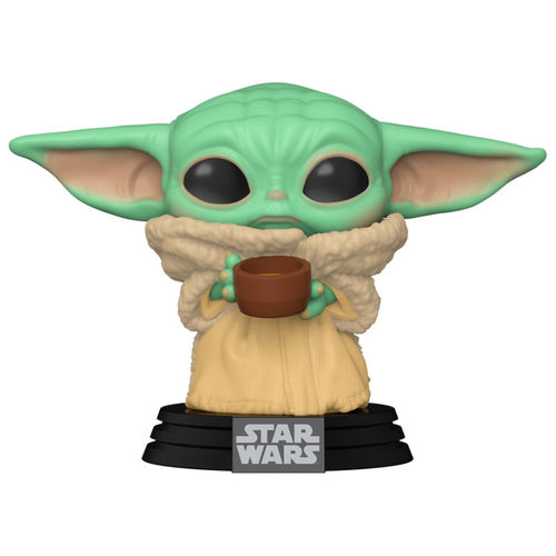 Funko POP Star Wars Mandalorian The Child with Cup
