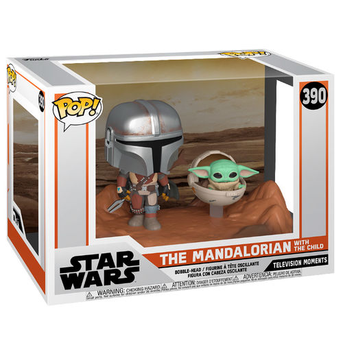 POP figure Star Wars Mandalorian - The Child and Mandalorian