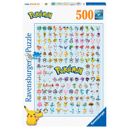 Puzzle Pokemon 500pzs