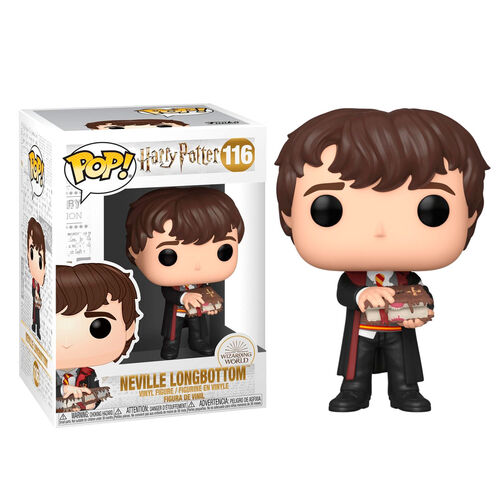 POP figure Harry Potter Neville with Monster Book