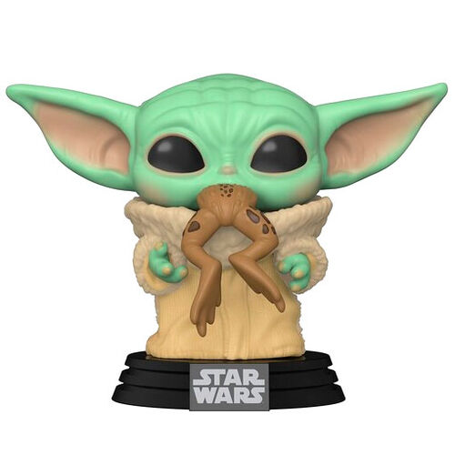 POP figure Star Wars Mandalorian The Child with Frog