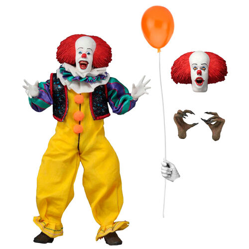 Figura articulada Pennywise Stephen King It 1900 20cm