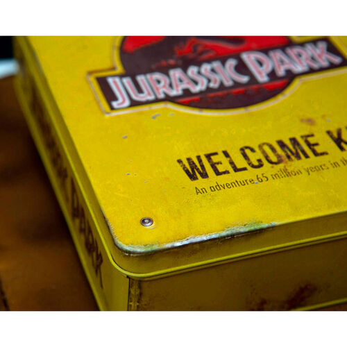 Jurassic Park Welcome Kit Standard metal box replica