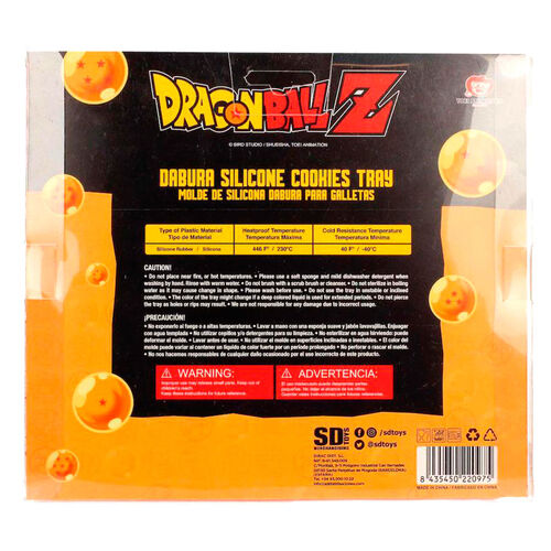 Molde silicona Dabura Dragon Ball Z
