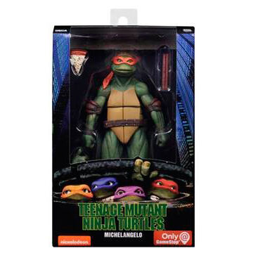 Figura Michelangelo Movie 1990 Tortugas Ninja 18cm