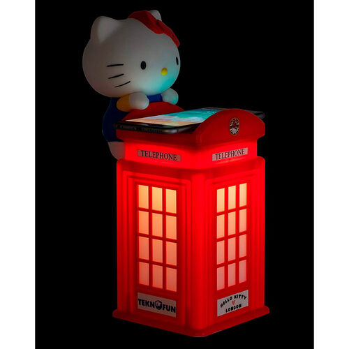 Hello Kitty London phone box wireless charger