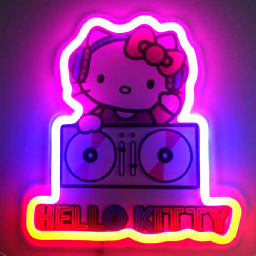 Hello Kitty neon mural lamp