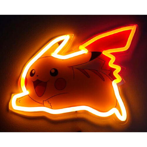 Pokemon Pikachu neon mural lamp