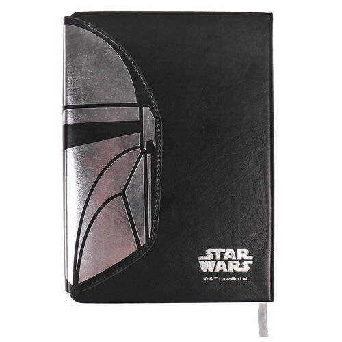 Stars Wars The Mandalorian A5 faux-leather notebook