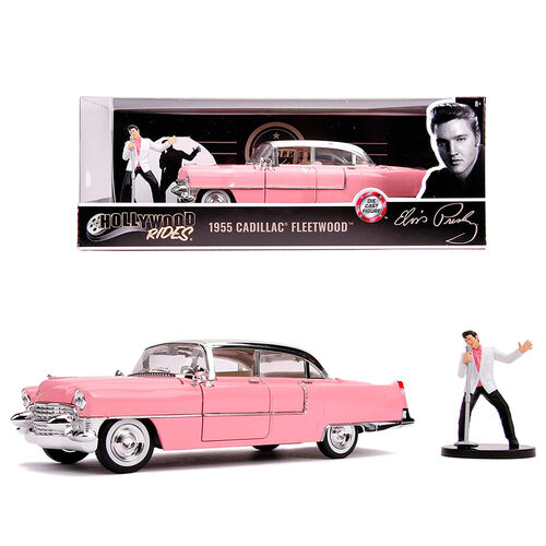 Elvis Presley Cadillac Fleetwood 1955 metal car + figure set