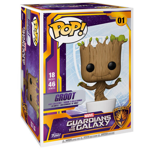 Figura POP Marvel Guardians of the Galaxy Dancing Groot 45cm