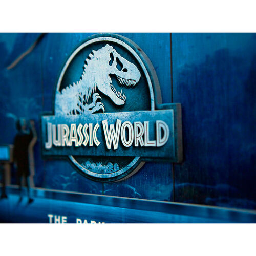 Jurassic World Mossasaurus Woodart 3D Print wooden sign