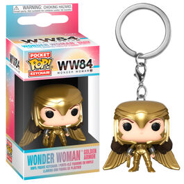 Llavero Pocket POP DC Wonder Woman 1984 Wonder Woman Gold Wing