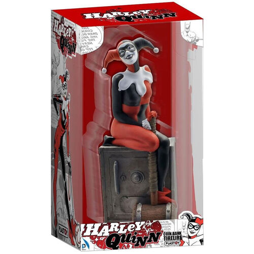 Figura hucha Harley Quinn DC caja fuerte