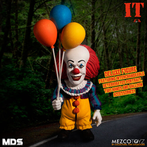 Stephen King IT 1990 Pennywise MDS Deluxe figure 15cm