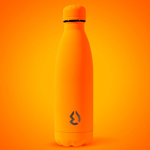 Botella Naranja Fluor Water Revolution 500ml