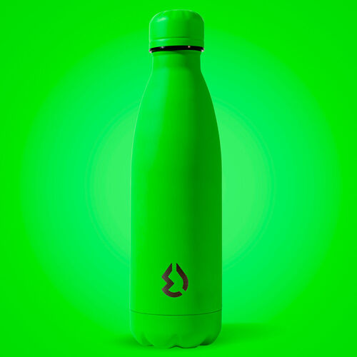 Botella Verde Fluor Water Revolution 500ml