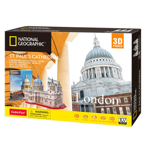 National Geographic St. Pauls Cathedral 3D puzzle
