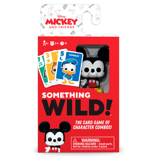 Juego cartas Something Wild! Mickey and Friends Disney Espaol / Aleman / Italiano