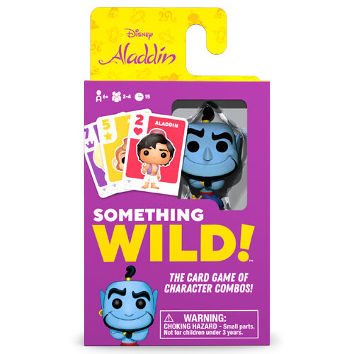 Juego cartas Something Wild! Aladdin Disney Aleman / Espaol / Italiano